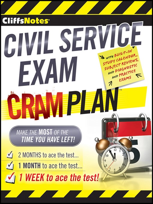 Title details for CliffsNotes Civil Service Exam Cram Plan by Northeast Editing, Inc. - Available